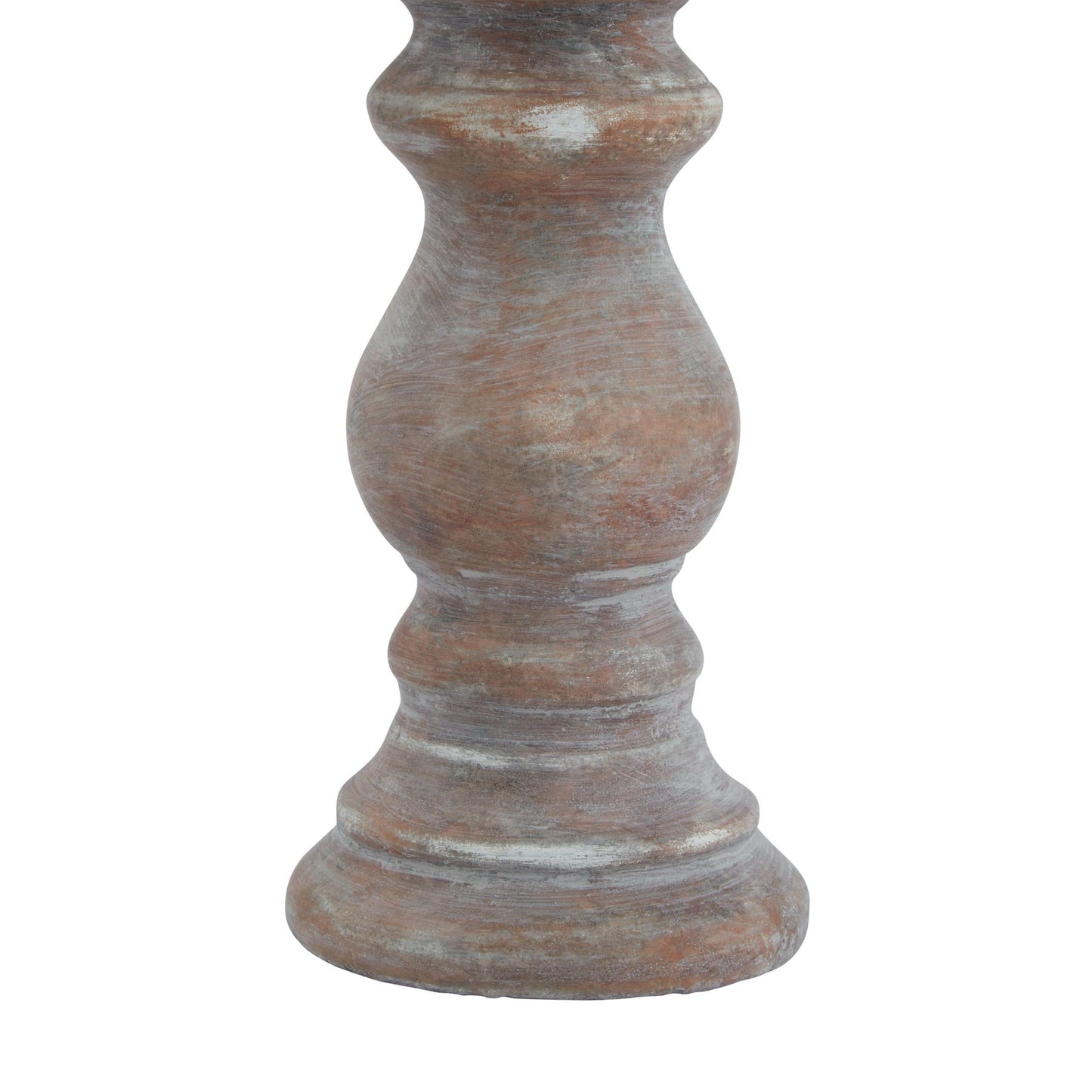 Siena Brown  Column Candle Holder - Small