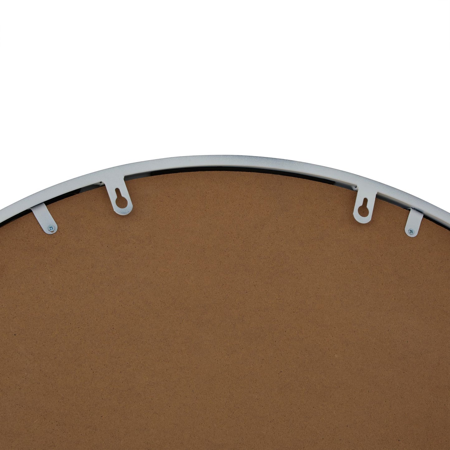 White Arched Window Mirror - Large