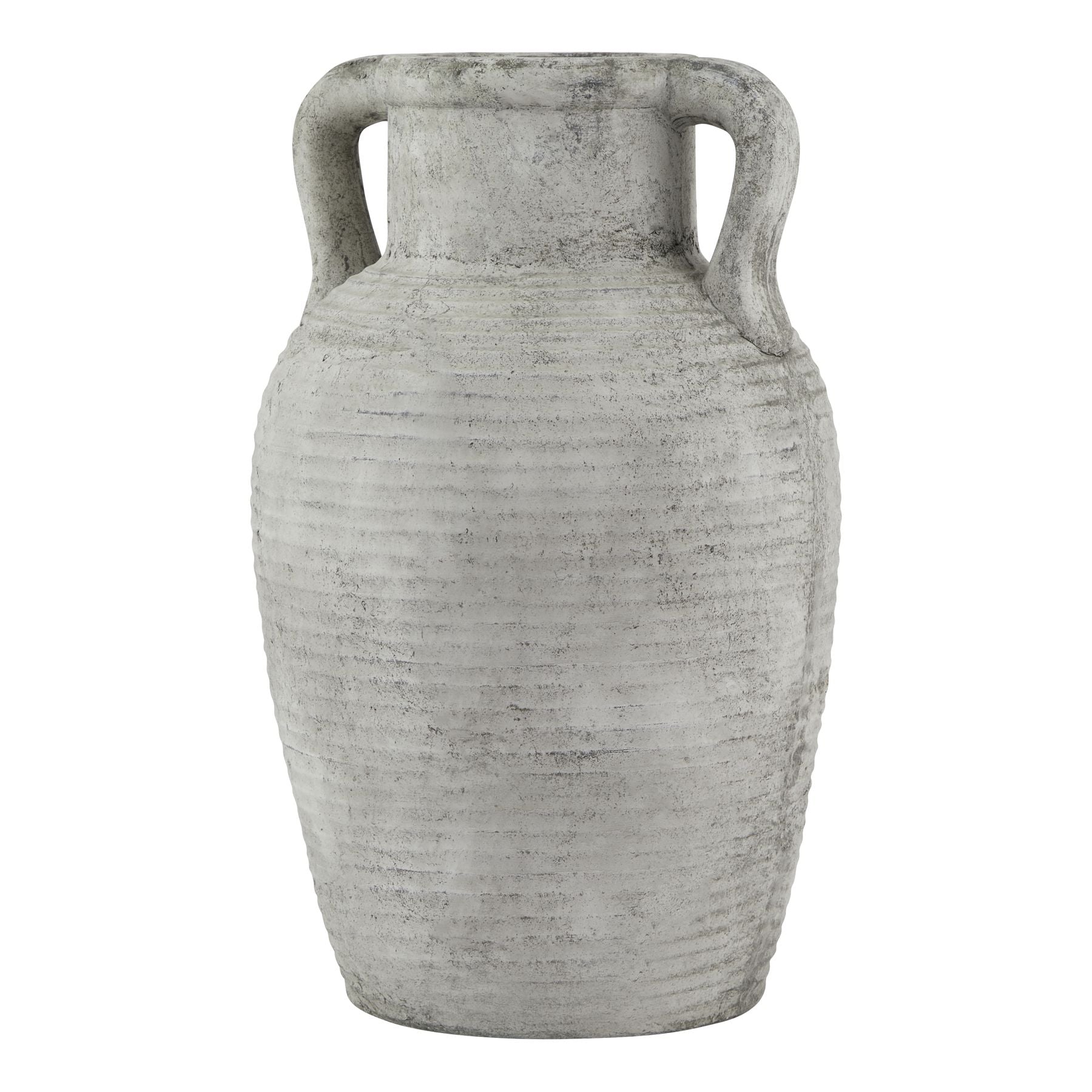 Athena Stone Amphora Pot - Large