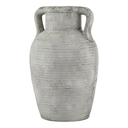 Athena Stone Amphora Pot - Large