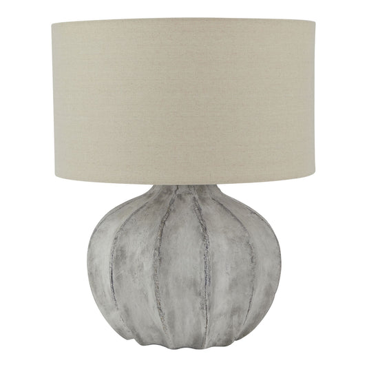 Athena Stone Flute Lamp