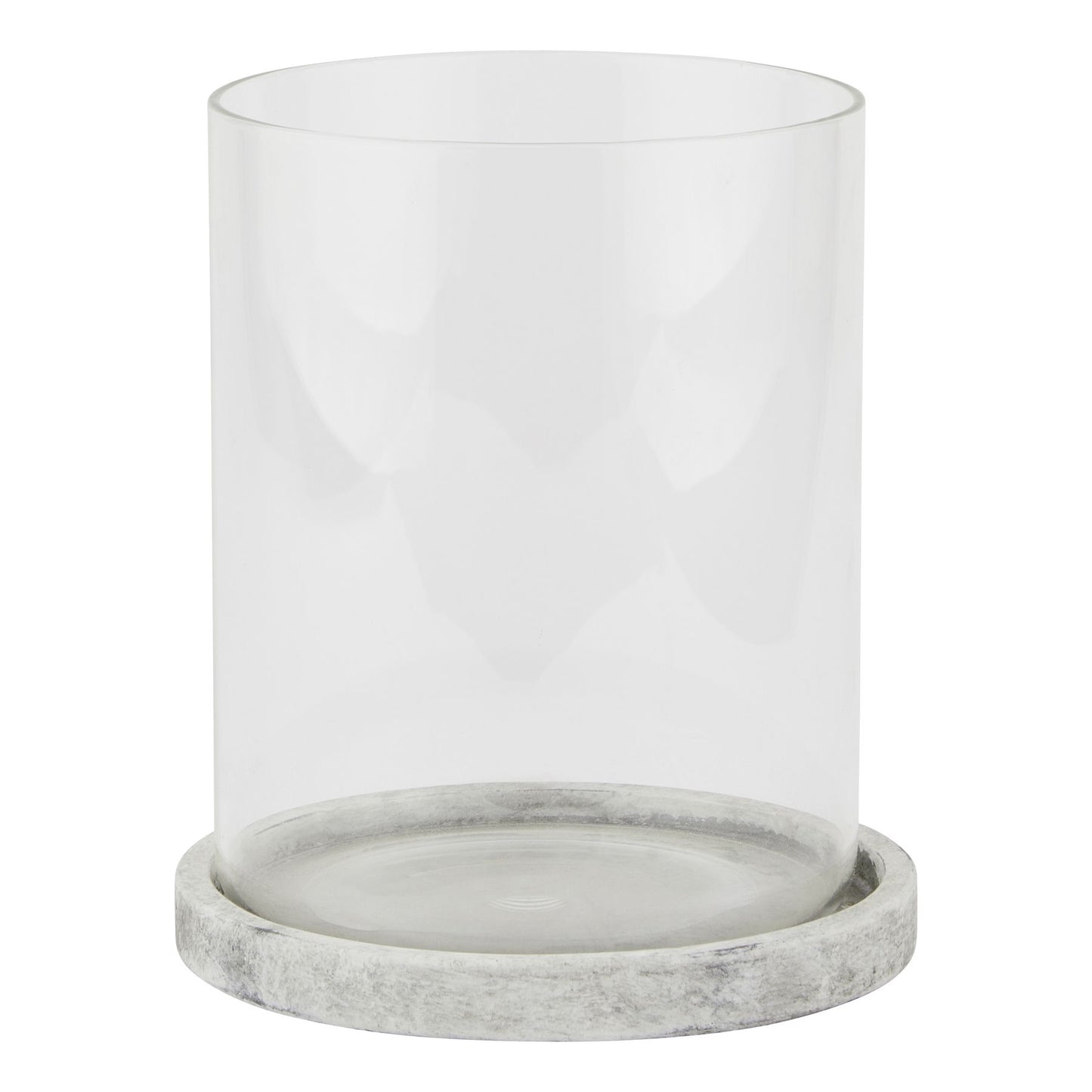 Athena Stone Hurricane Lantern - Large
