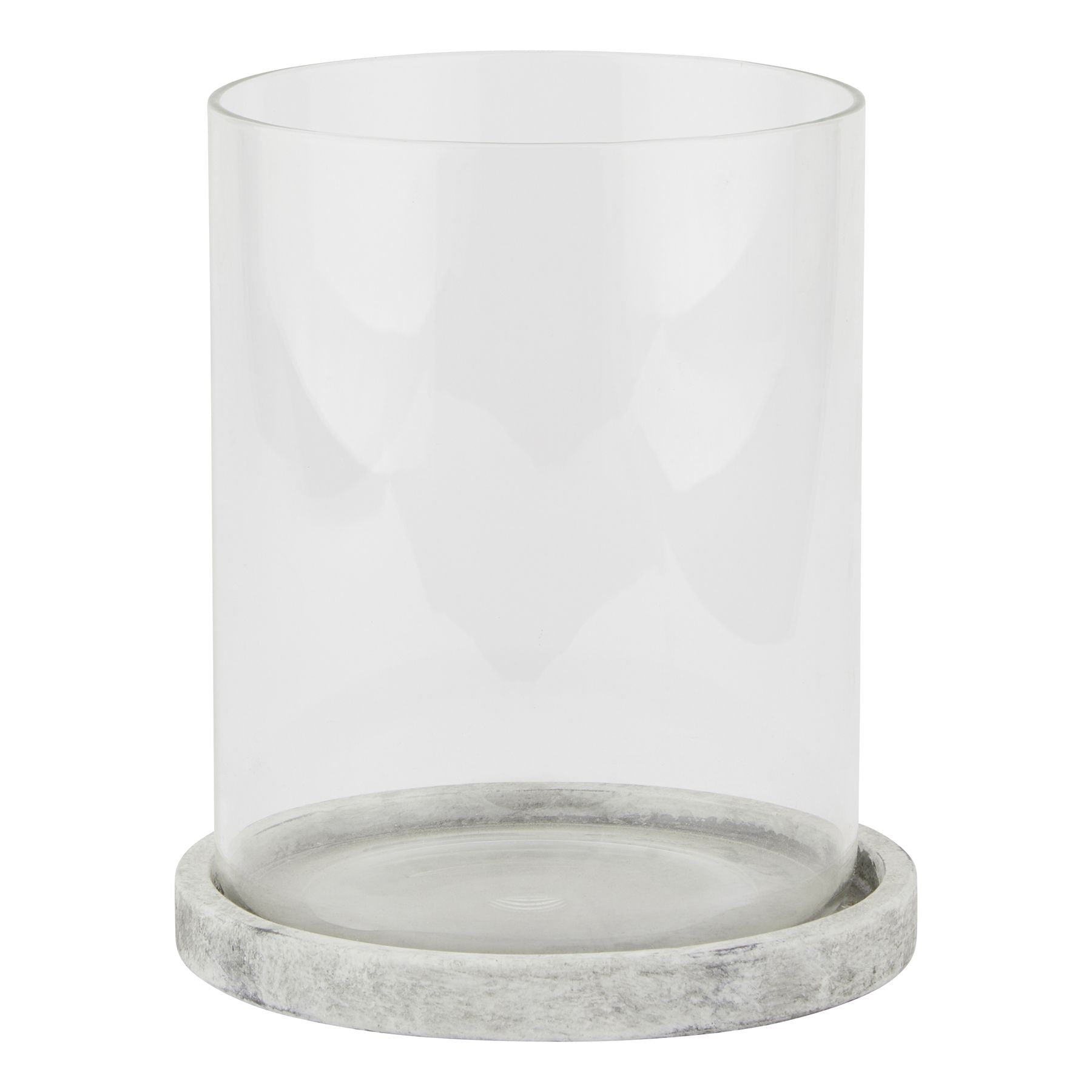 Athena Stone Hurricane Lantern - Large