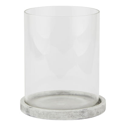 Athena Stone Hurricane Lantern - Large