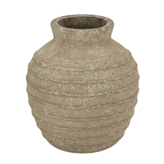 Tuscan Grey Vase - Medium