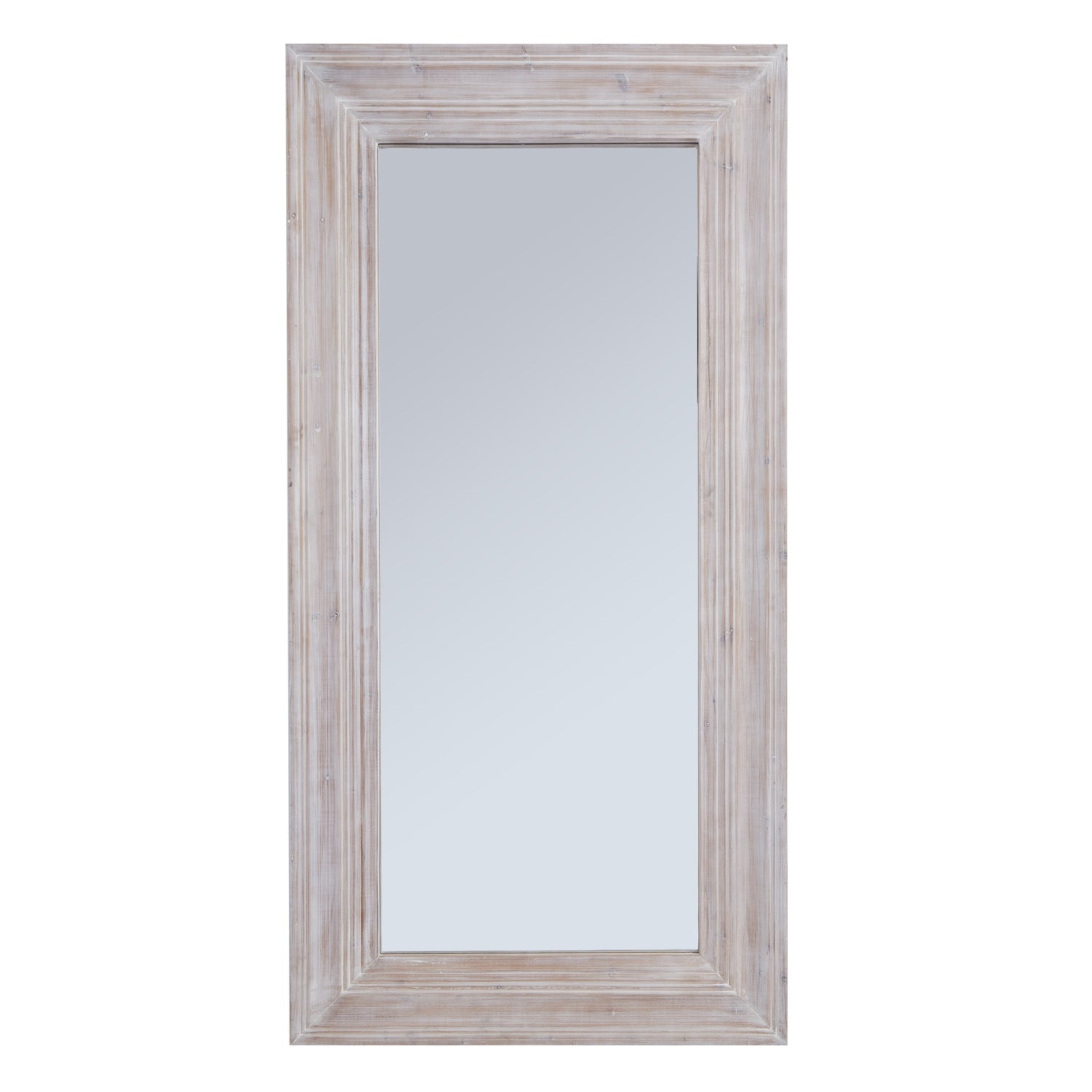 Harewood White Washed  Mirror - Large