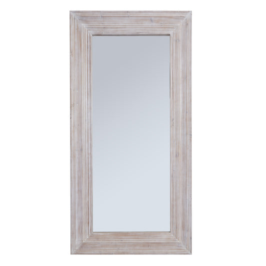 Harewood White Washed  Mirror - Large