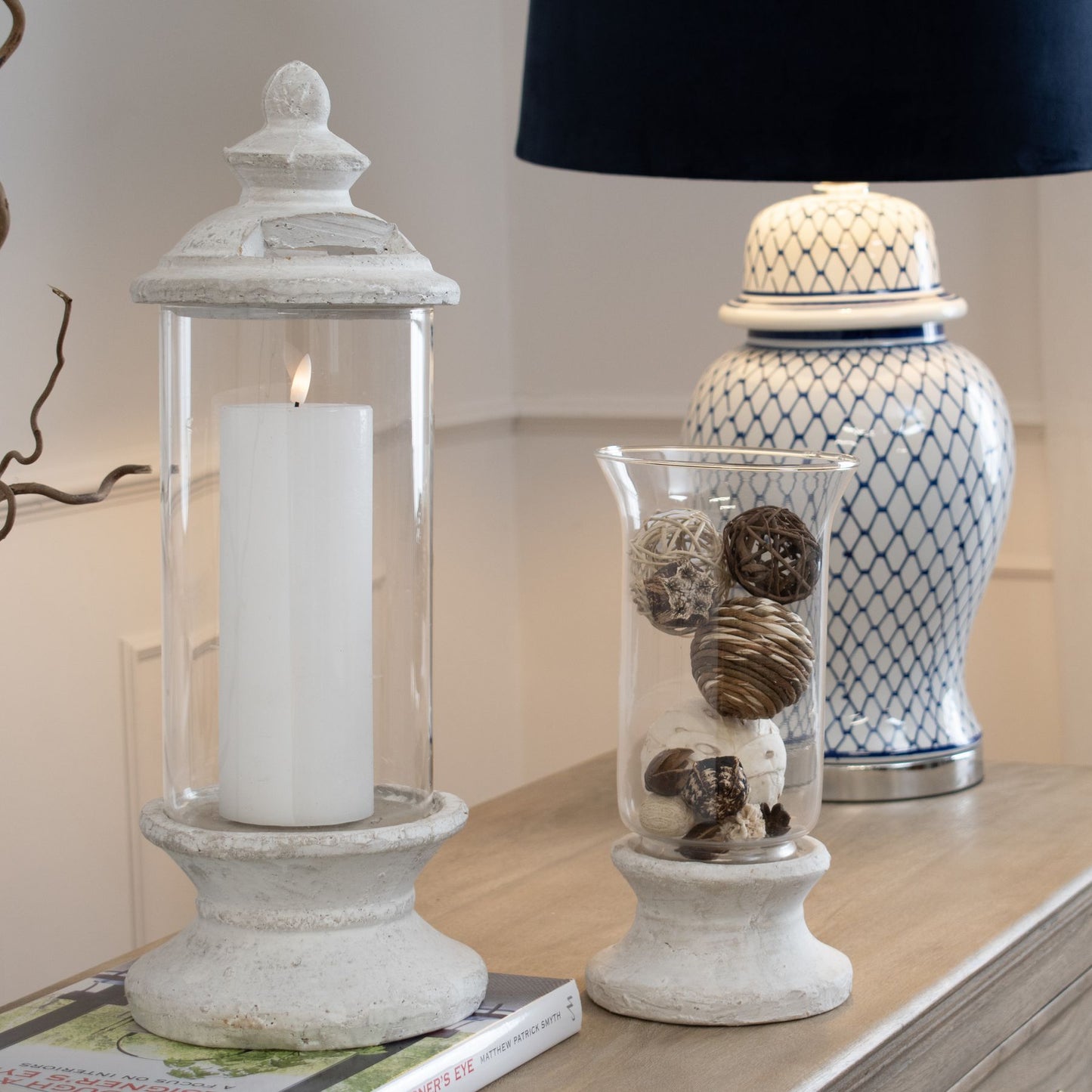Glass Lamp - Large