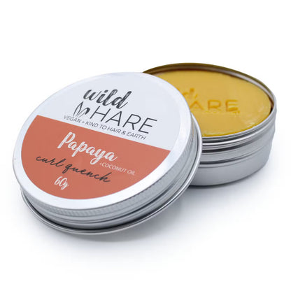 Wild Hare Solid Shampoo Bar - Pappaya - Curl Quench - 60 g