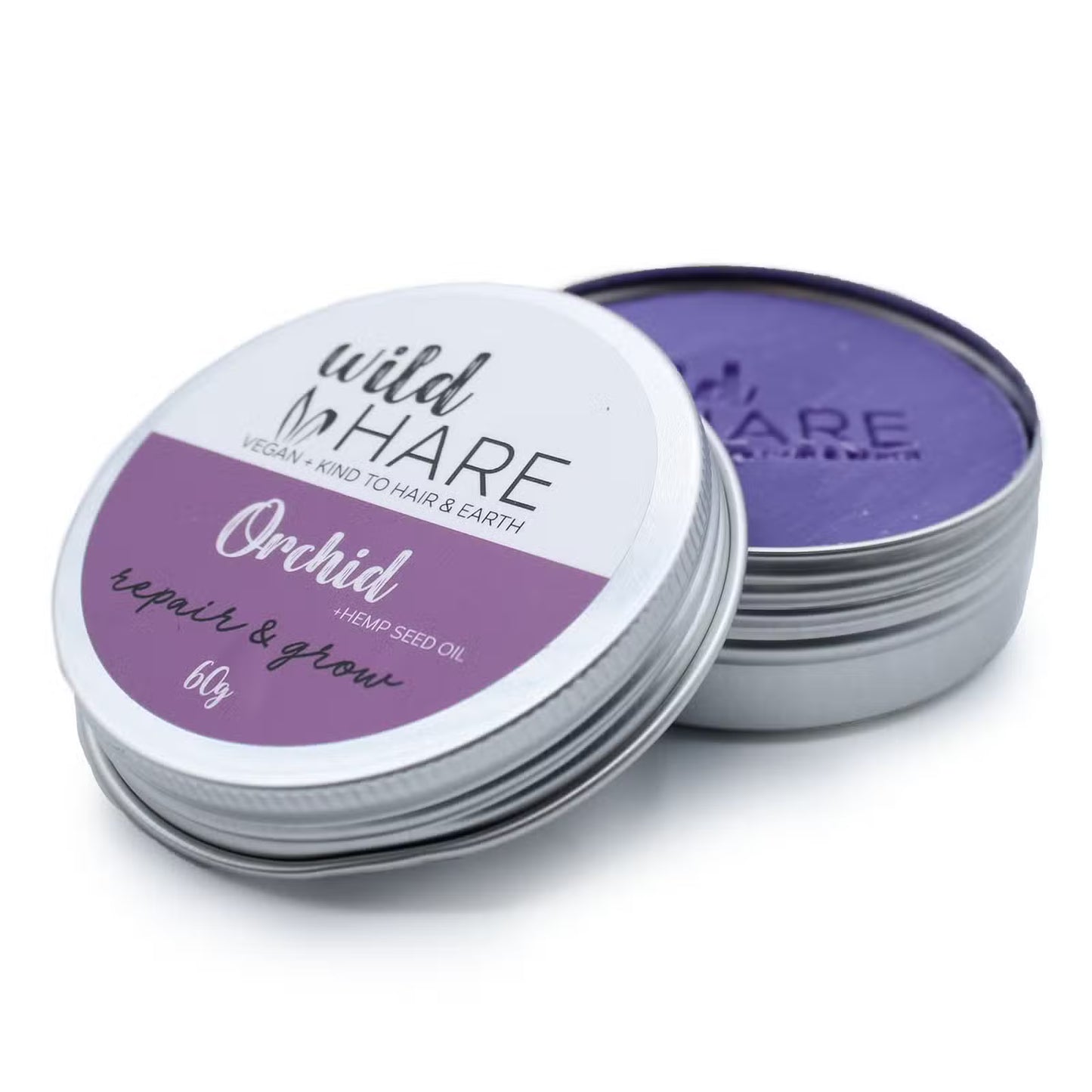 Wild Hare Solid Shampoo Bar - Orchid - Repair & Grow - 60 g
