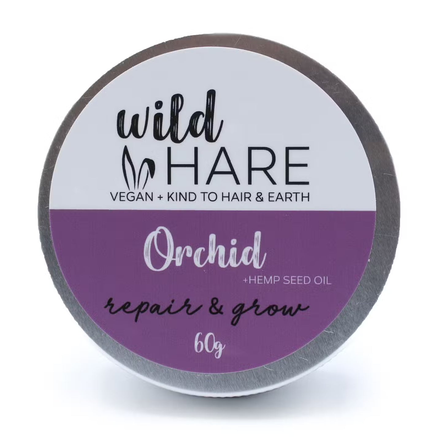 Wild Hare Solid Shampoo Bar - Orchid - Repair & Grow - 60 g
