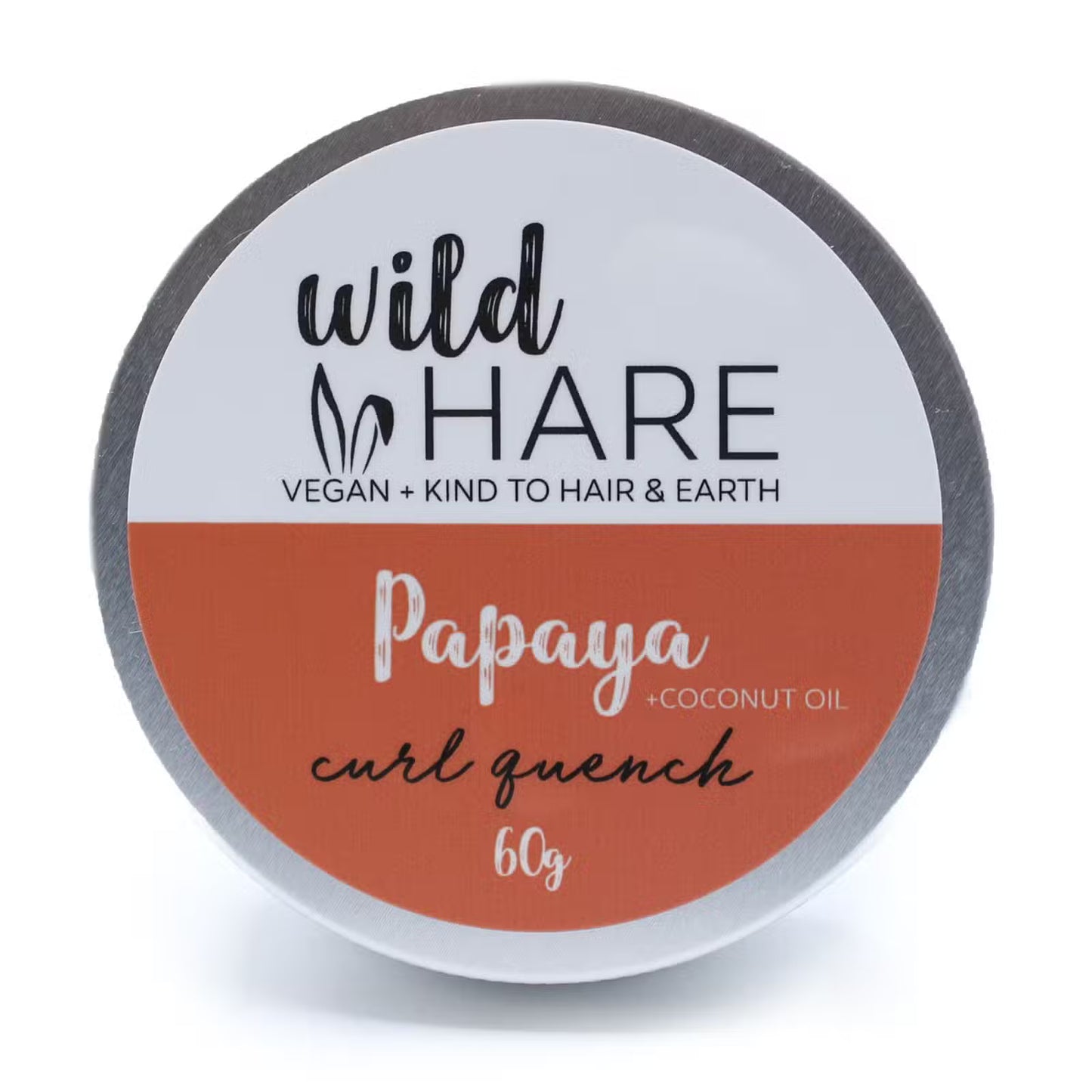 Wild Hare Solid Shampoo Bar - Pappaya - Curl Quench - 60 g