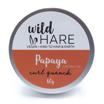 Wild Hare Solid Shampoo Bar - Pappaya - Curl Quench - 60 g