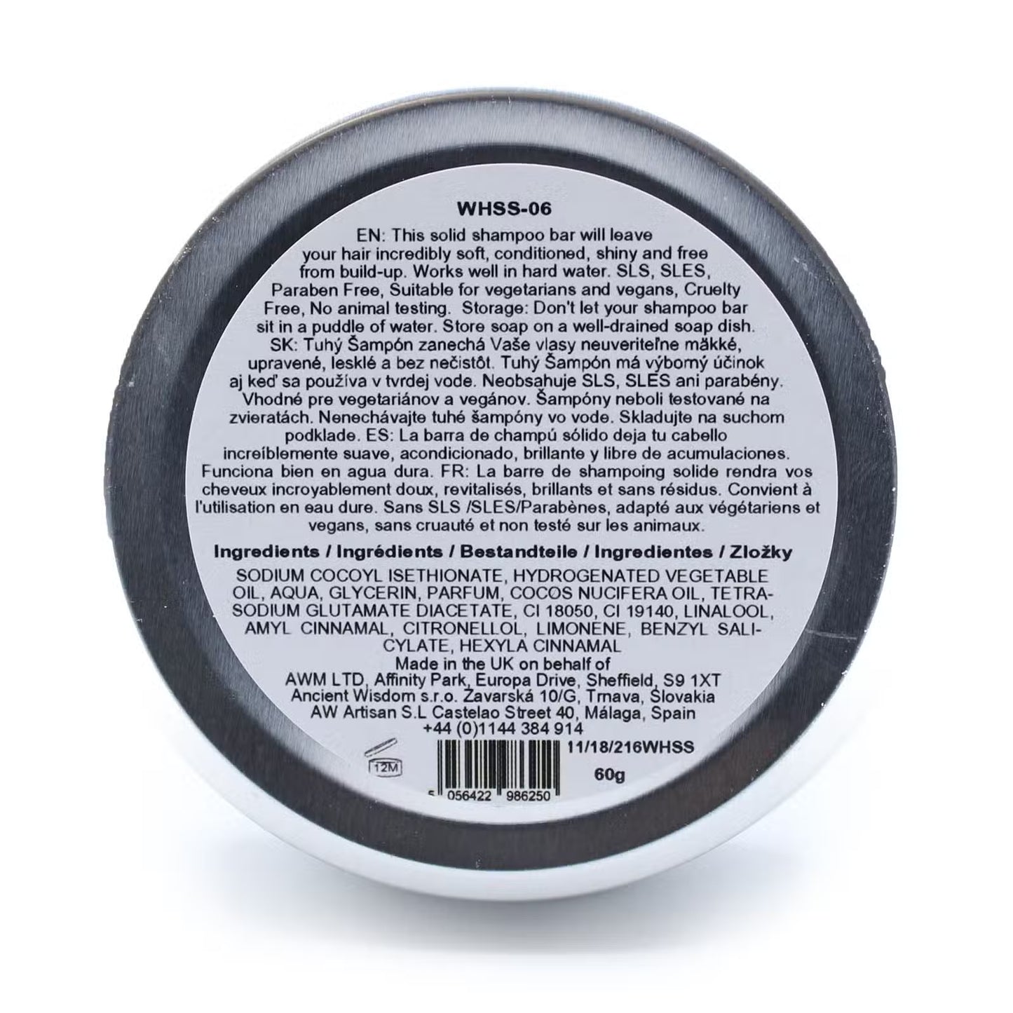 Wild Hare Solid Shampoo Bar - Pappaya - Curl Quench - 60 g