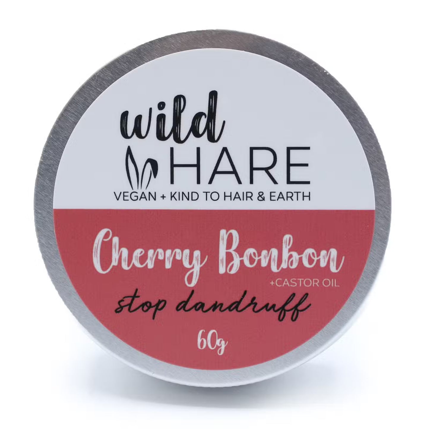 Wild Hare Solid Shampoo Bar - Cherry Bonbon - Stop Dandruff - 60 g