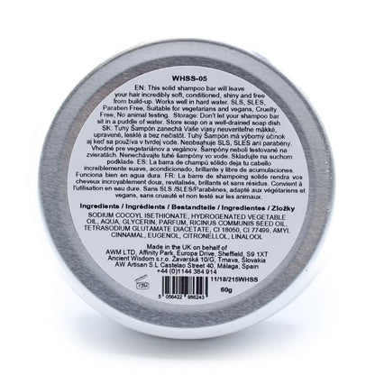 Wild Hare Solid Shampoo Bar - Cherry Bonbon - Stop Dandruff - 60 g