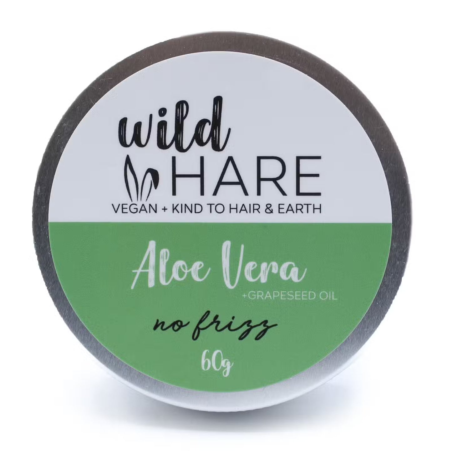 Wild Hare Solid Shampoo Bar - Aloe Vera - No Frizz - 60 g